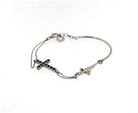 Bracciale Cesare Paciotti Donna in Argento Zirconia JPBR0952B - JPBR0952B